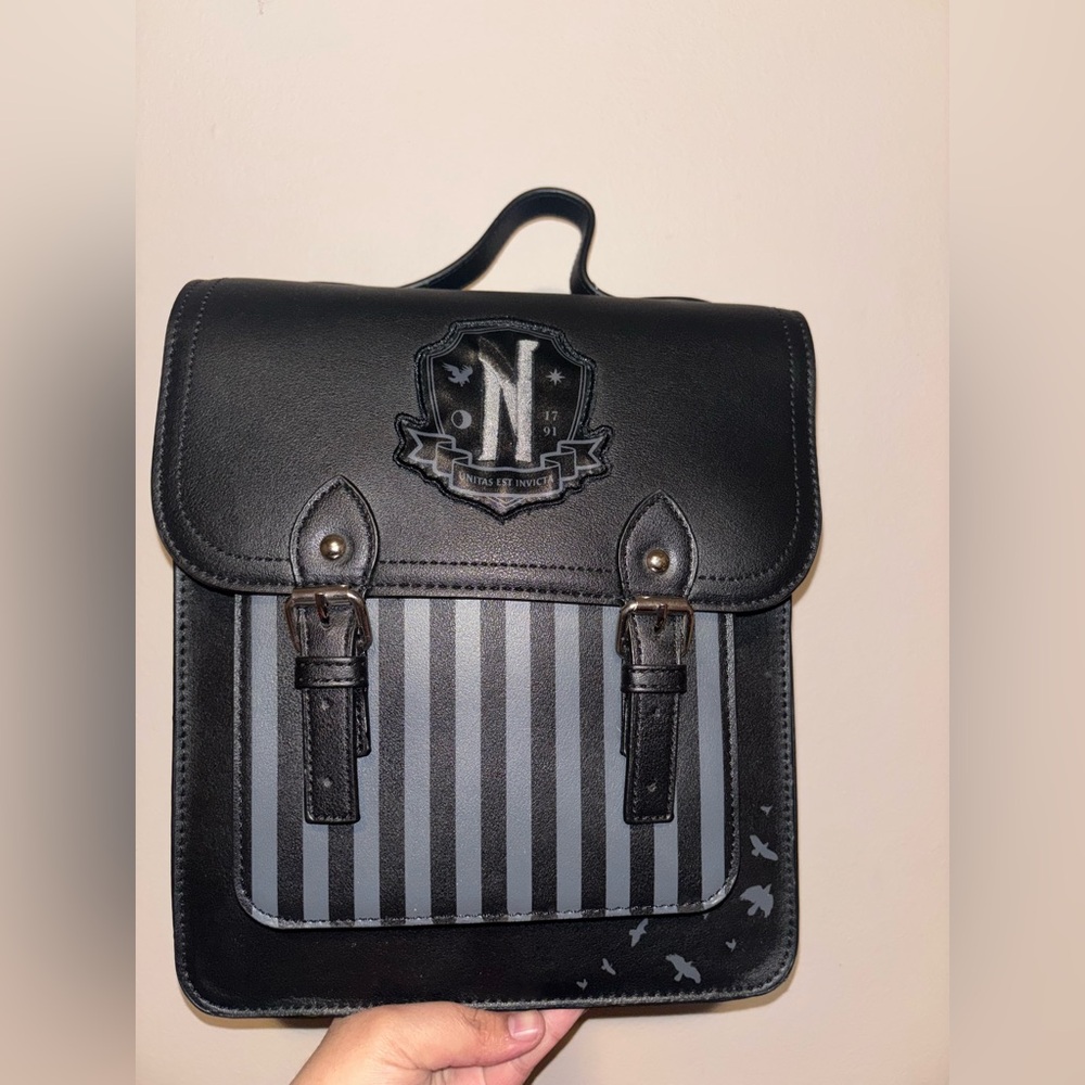 Wednesday Addams backpack